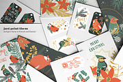 Classic Christmas. Clipart set, a Decorative Illustration by Dinkoobraz (Thumbnail 7 of 11)