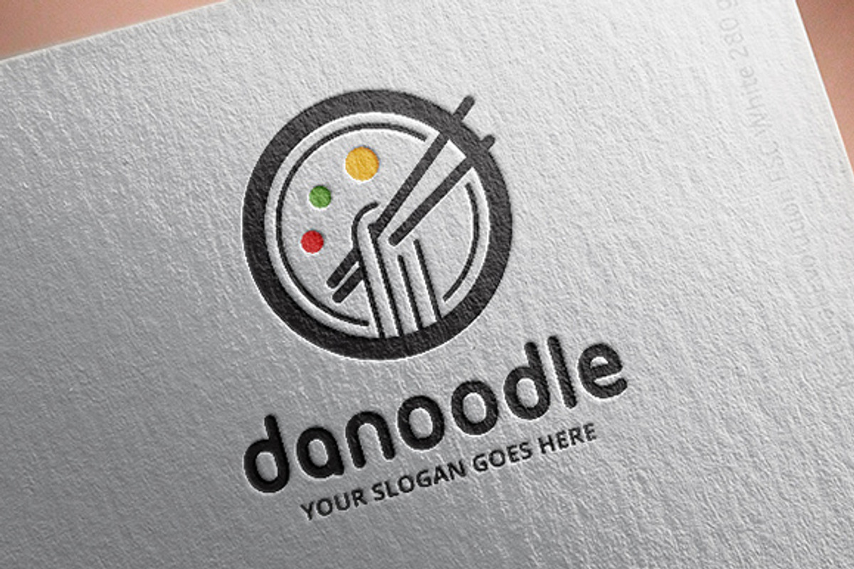 Noodle Logo Template, a Branding & Logo Template by salmon.black (Photo 1 of 4)