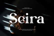 Seira || Modern Elegant Serif Font