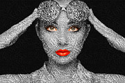 Text Portrait Photoshop Action preview 5
