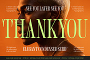 Shliterin Elegant Condensed Serif, a Serif Font by timelesstype.co (Thumbnail 15 of 15)