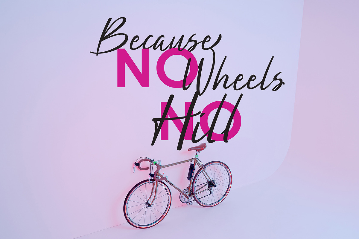 SignPink, a Script Font by Indotitas (Photo 4 of 9)
