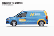 LWB Micro Camper Van Mockup Set, a Product Mockup by Halal Graphic Studio (Thumbnail 6 of 15)