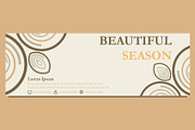 Abstract Floral Banner Template, a Marketing Template by sekitarief (Thumbnail 1 of 3)