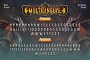 Dragnel, a Serif Font by Burntilldead (Thumbnail 11 of 12)