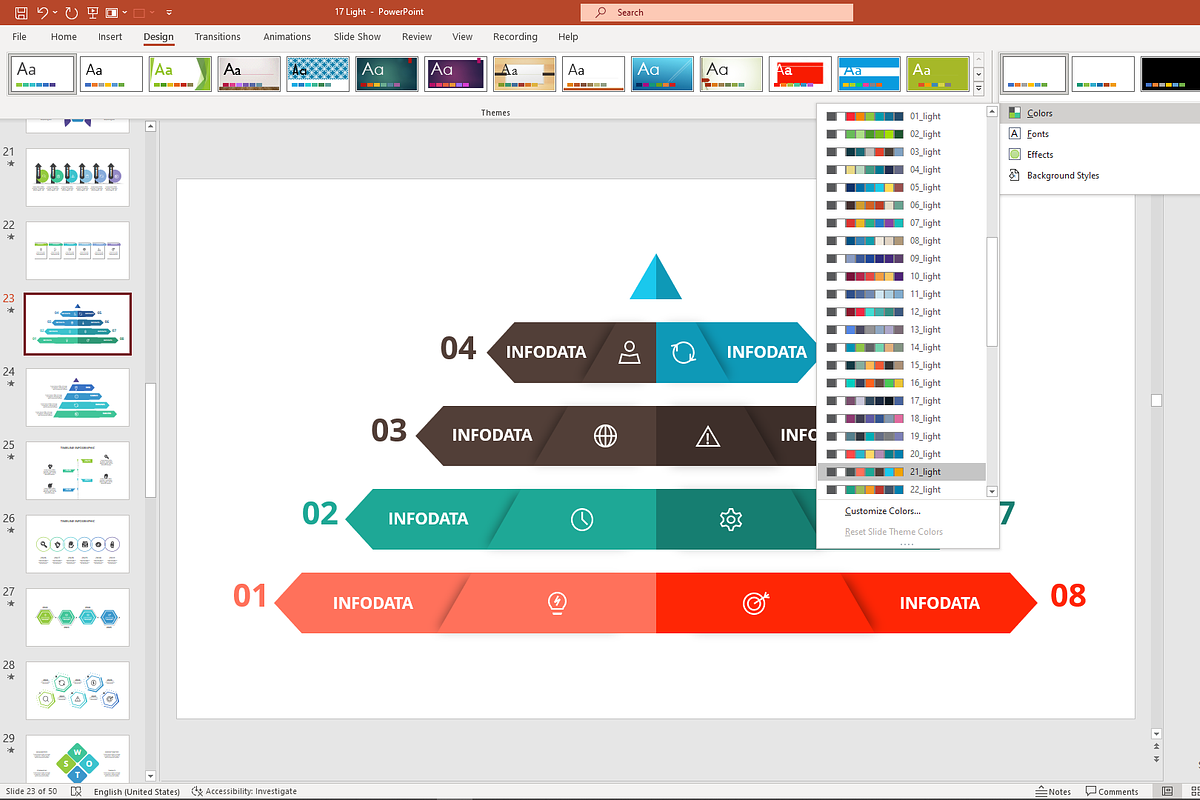 Clean & Modern Animated Template, a Presentation Template by Infographics project (Photo 3 of 13)