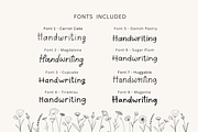 Handwriting Bundle 2, a Handwritten Font by Sofia Skoog (Thumbnail 2 of 10)