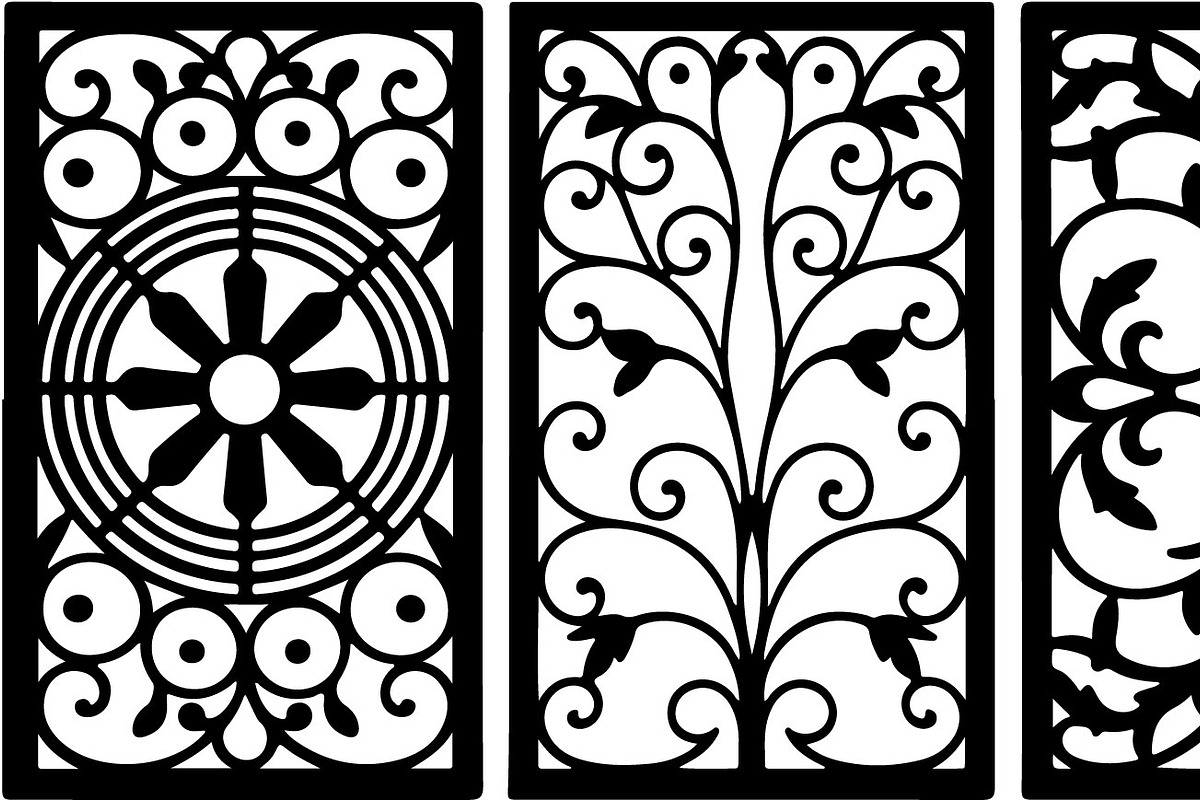 Laser Cut Frame Design, an Illustration by jahid234 (Photo 4 of 9)