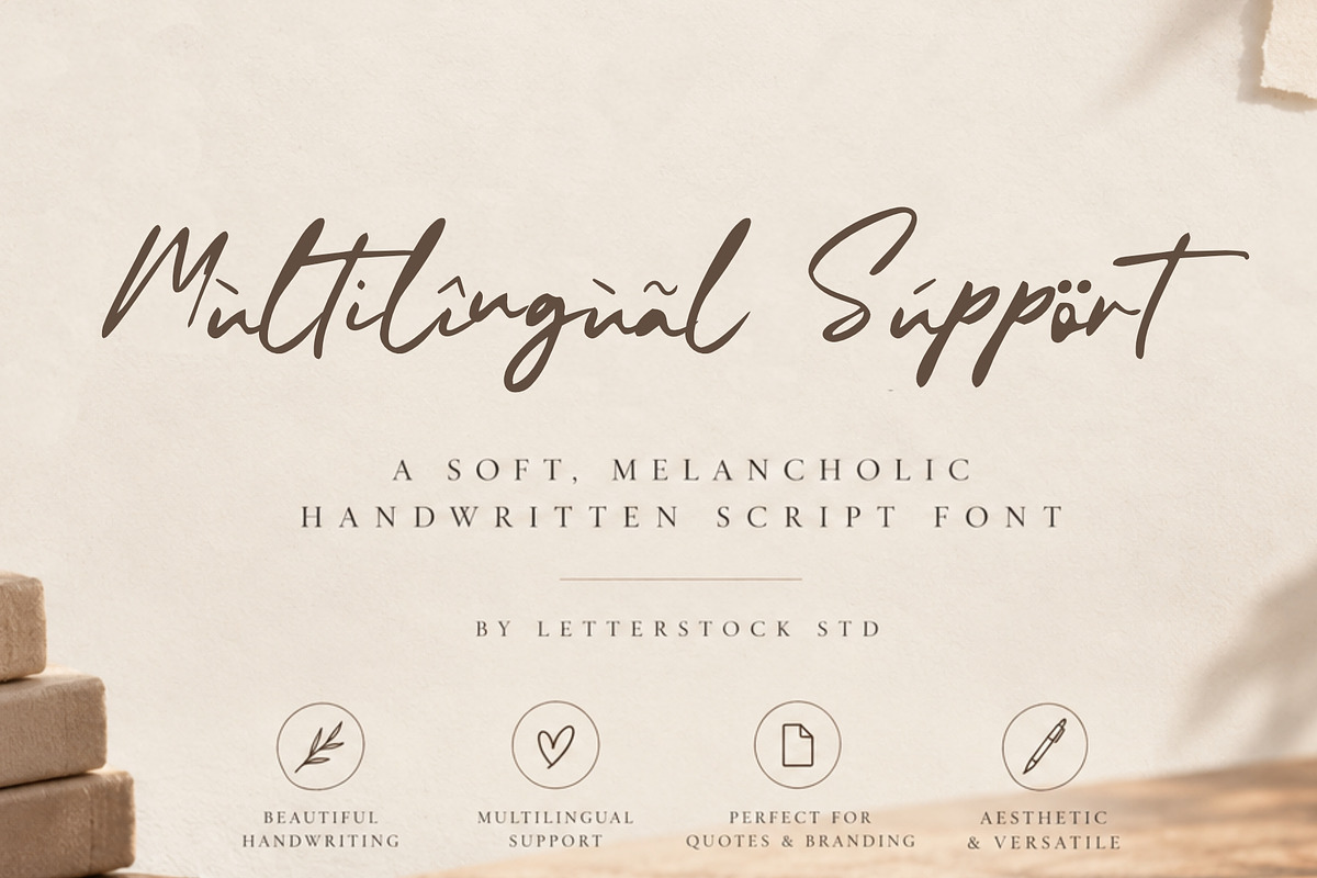 Tired Hand, a Handwritten Font by LetterStock (Photo 7 of 7)