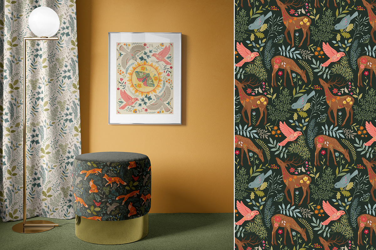 Forest Stories. Folk Collection, an Object Graphic by Molly art (Photo 15 of 17)