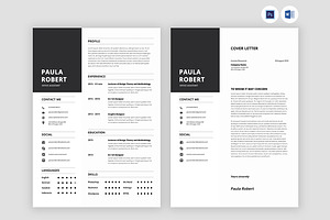 Ms Word Resume Templates