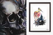 Watercolor Witchy Winter, a Food Illustration by Fluffy Unicorn (Thumbnail 10 of 14)