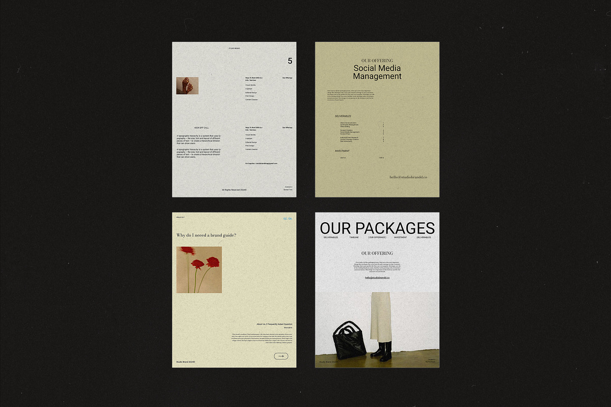 MIA I Instagram Marketing Kit, a Social Media Template by Studio Brand (Photo 4 of 8)