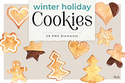 Holiday Christmas Cookies, an Illustration by Kamides (Thumbnail 1 of 4)