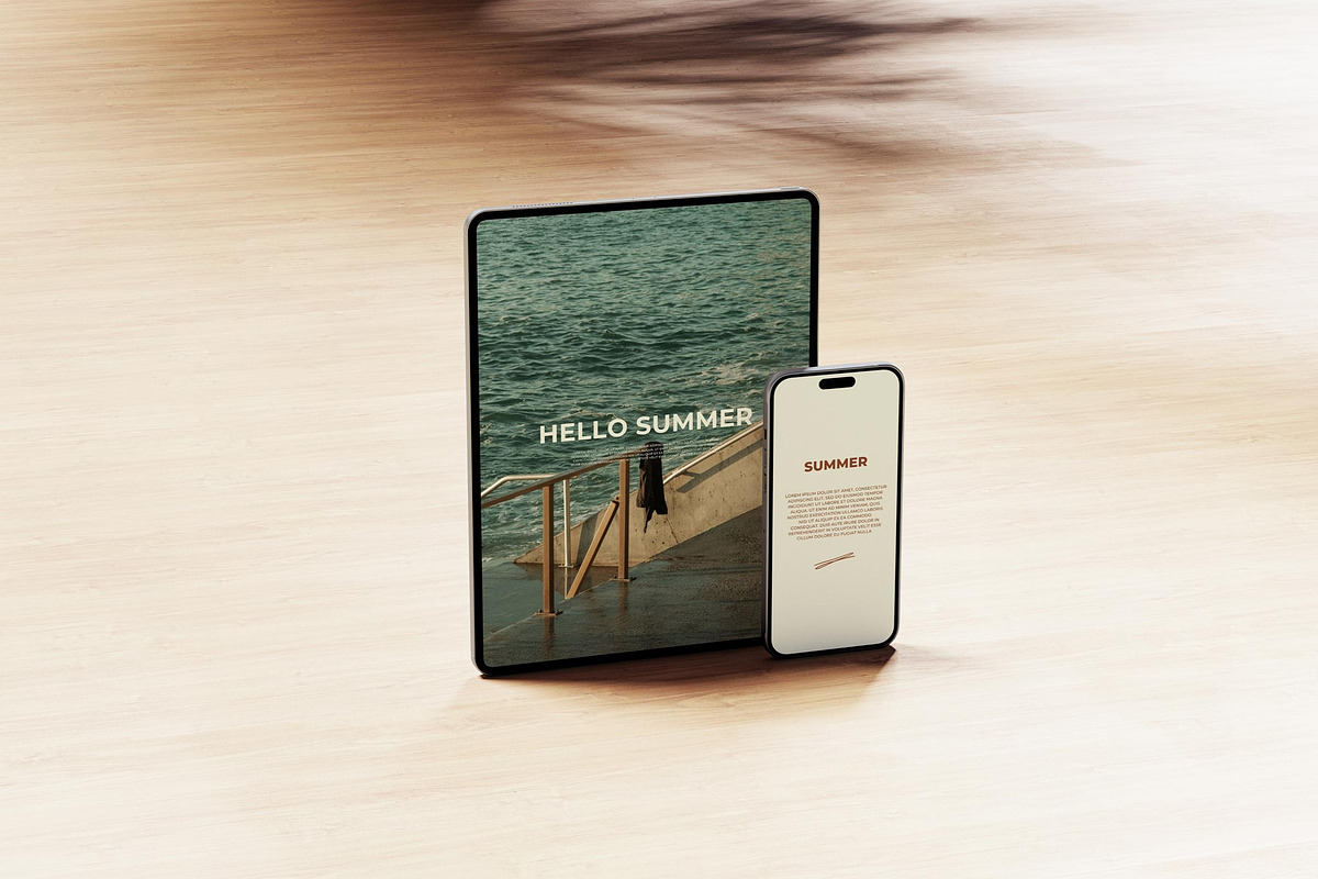 Elza Device Mockup Collection, a Mac Mockup by Mockup Line (Photo 3 of 10)