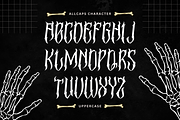 Madnes Blackletter - Logo Font, a Blackletter Font by Nirmana Visual (Thumbnail 2 of 10)