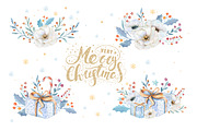 Watercolor Christmas deer, an Animal Illustration by Peace ART (Thumbnail 5 of 11)