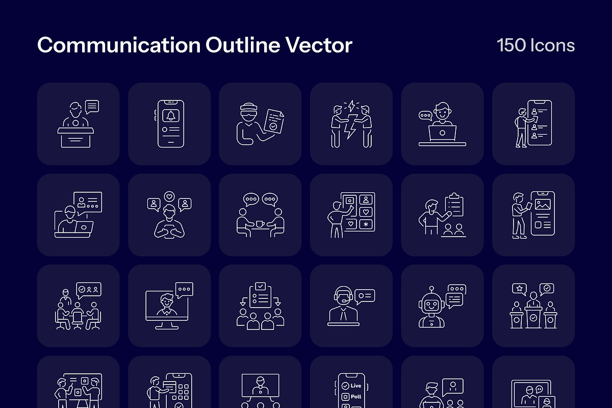 1700 Technology and Futuristic Icon, an Outline Icon by Prosymbols (Photo 9 of 30)