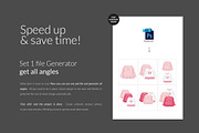 Baby Longsleeve with Flounce Mock-up, a Shirt Mockup by Mocca Mockups Store (Thumbnail 11 of 22)