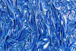 Blue metallic texture