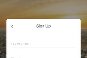 SignUp / Login - Mobile Form UI kit, an UI Kit Template by hoangpts (Thumbnail 31 of 42)