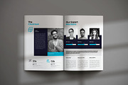 Annual Report Brochure Template, a Brochure Template by Creative-Work (Thumbnail 4 of 8)