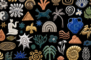 Mystic Relics, Hand-Drawn Glyphs, an Object Graphic by venimo (Thumbnail 6 of 17)