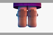 3d Cartoon Girl SG3FC, a Characters & Person 3D Model by LomellRueca (Thumbnail 12 of 27)