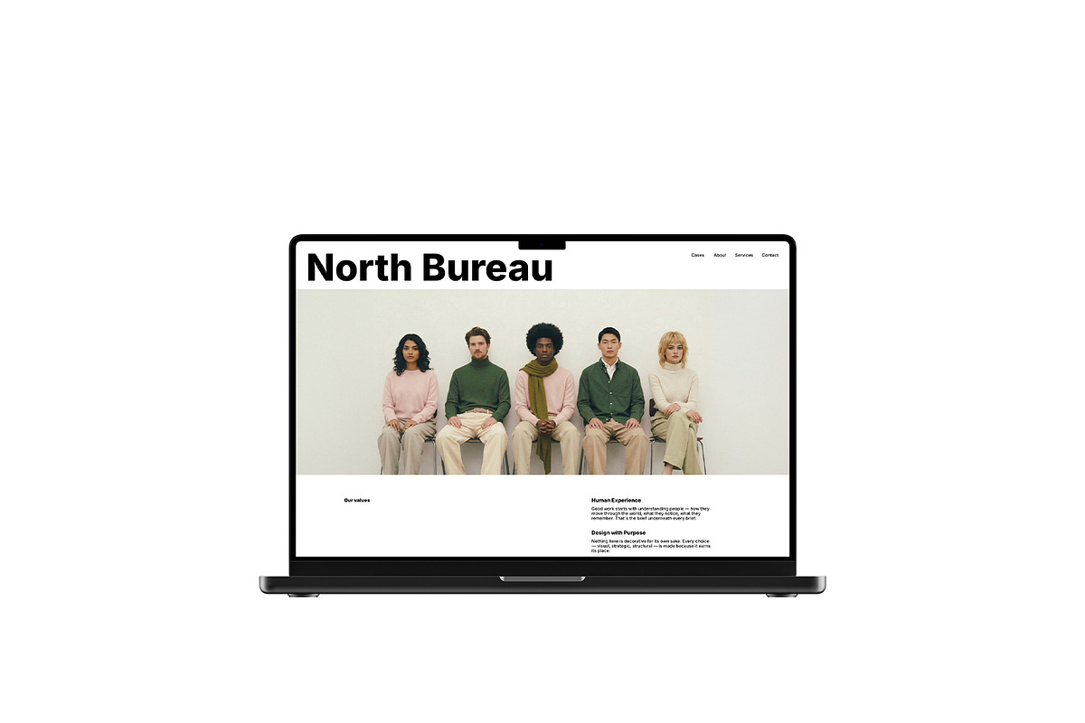 Readymag Website Template - Agency, a Landing Page Template by alexandraelisa (Photo 4 of 6)