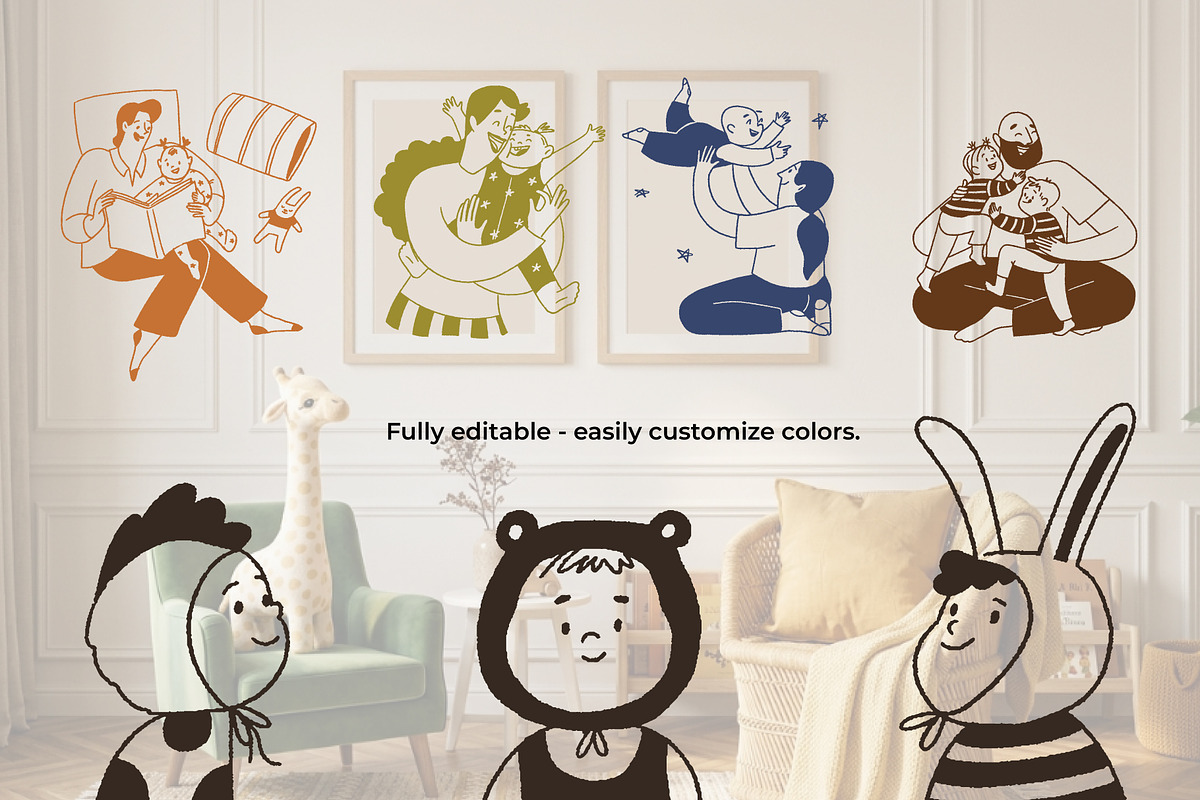 Tiny Stories: Parenting Doodles, a Person Illustration by Olly Kava (Photo 3 of 8)