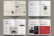 Creative Portfolio Brochure Layout, a Brochure Template by MightyDesign (Thumbnail 2 of 6)