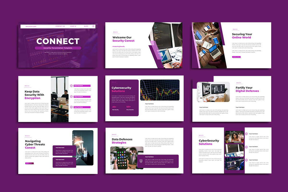 Connect Powerpoint Template, a Presentation Template by yanindesign (Photo 2 of 6)