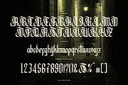 Syclone | Blackletter Typeface, a Blackletter Font by Denustudios (Thumbnail 10 of 12)