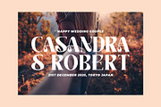 Camellia Japonica, a Serif Font by elevencreateam (Thumbnail 3 of 8)
