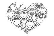 Cartoon kids frames and borders set, a Person Illustration by Bubert Art (Thumbnail 11 of 13)