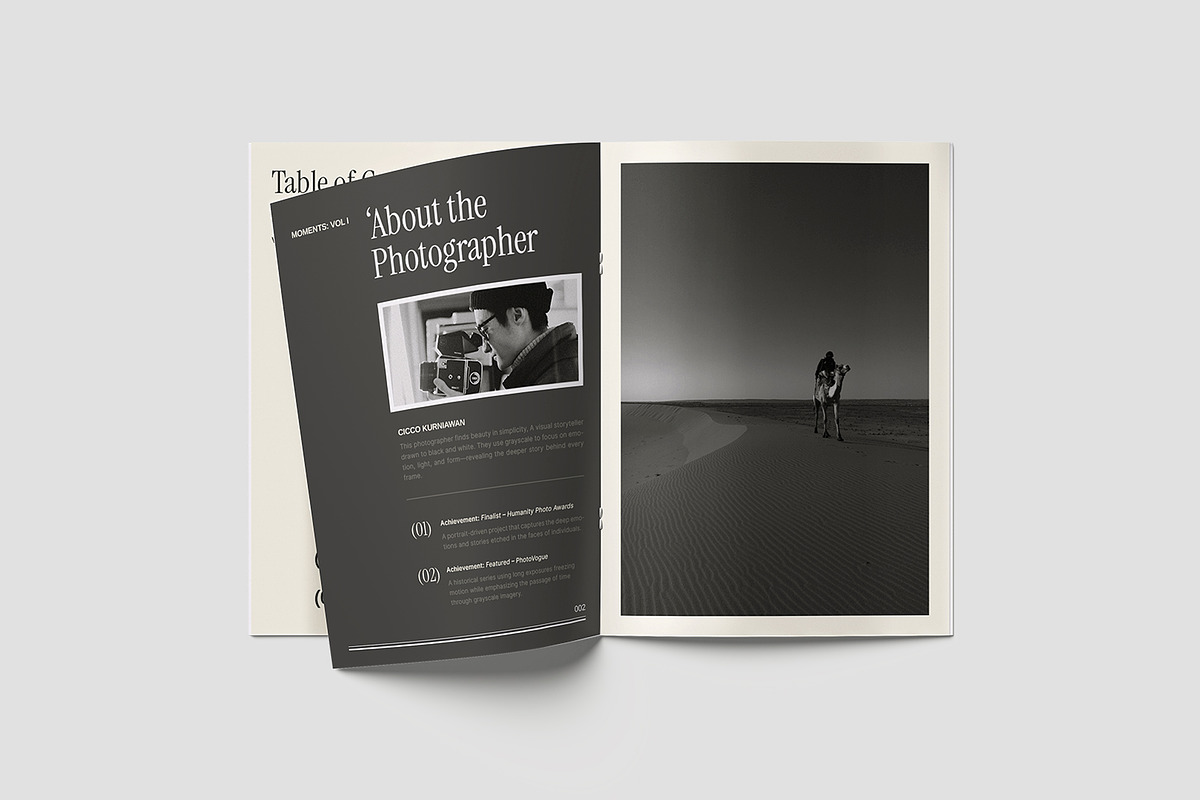 Project Photography Look Book, a Brochure Template by TMint Play (Photo 3 of 8)