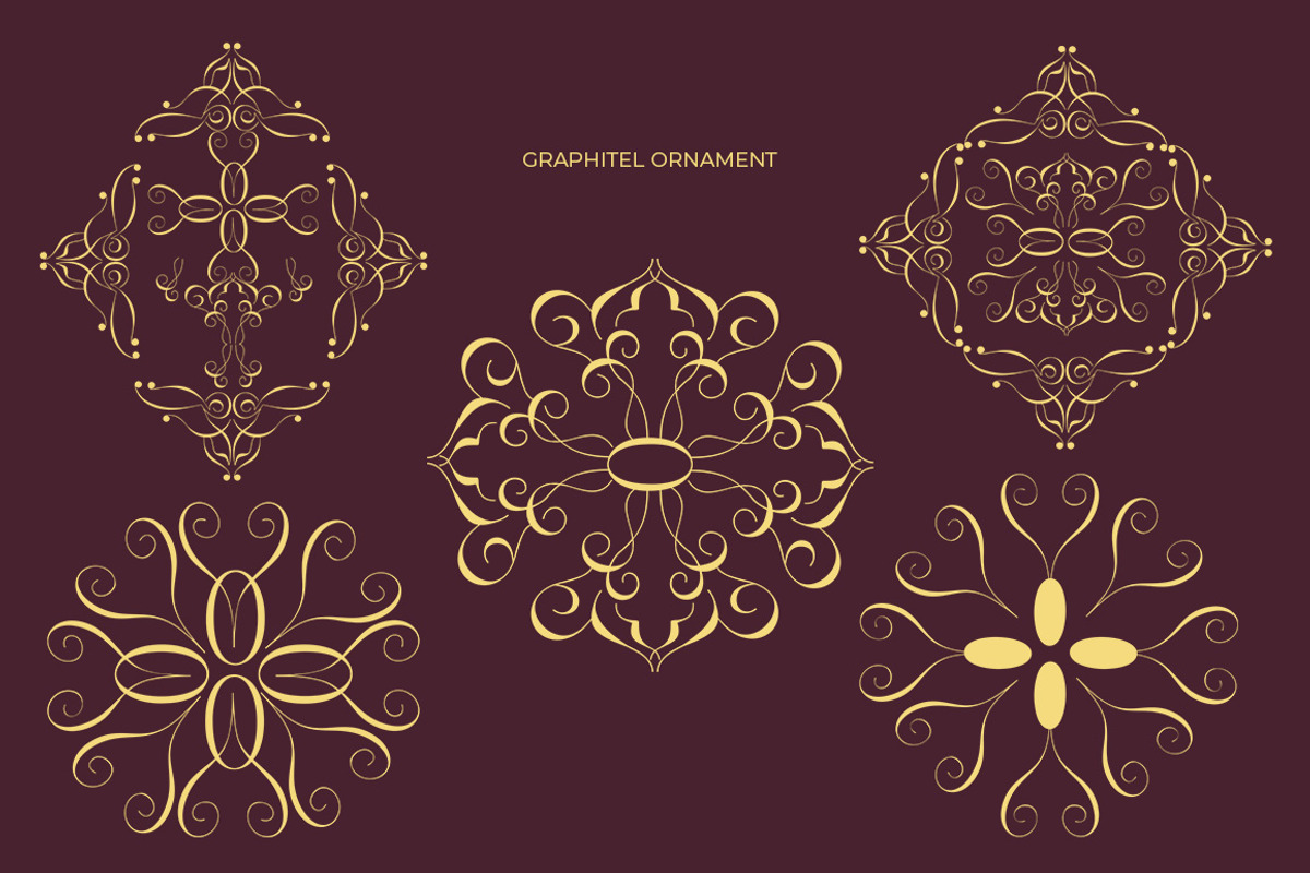 Graphitel Script + Ornaments, a Script Font by Typehill (Photo 13 of 15)
