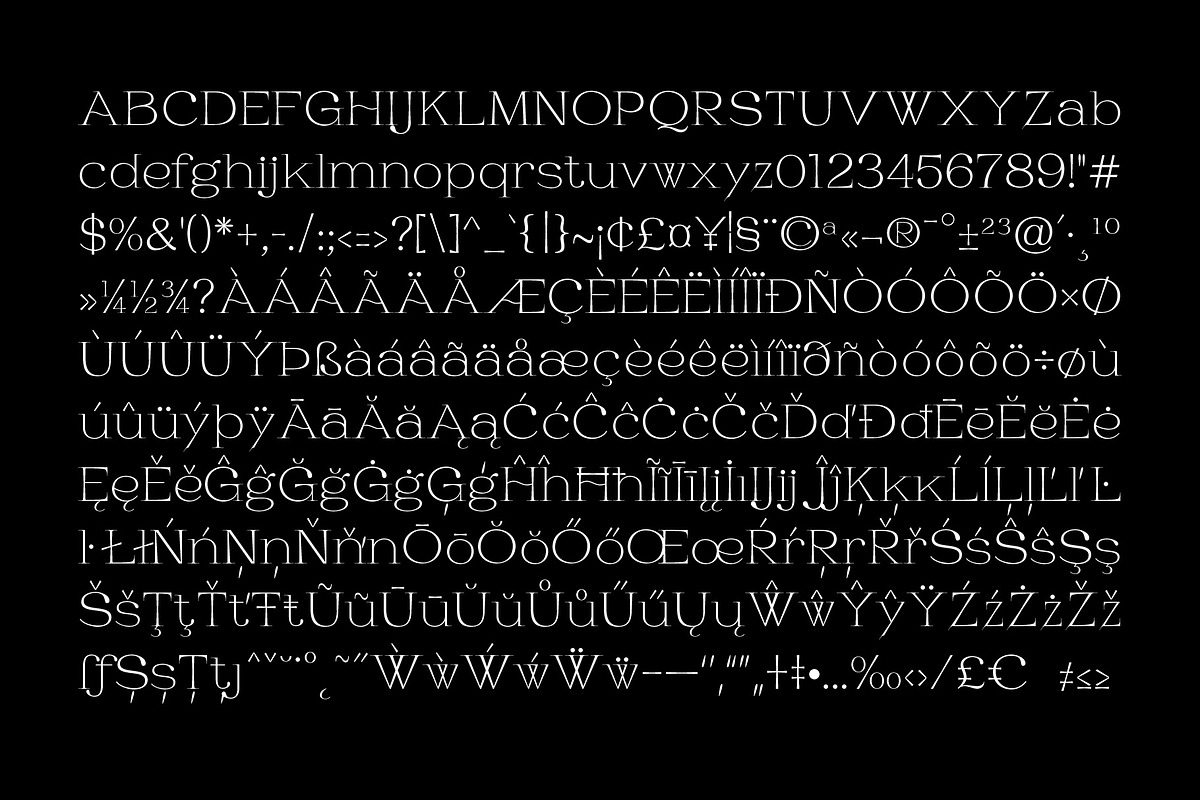 Habarac | Modern Elegant Serif Font, a Serif Font by Typoraith Co (Photo 13 of 15)