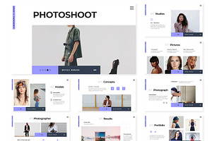 Photoshoot Google Slides Template