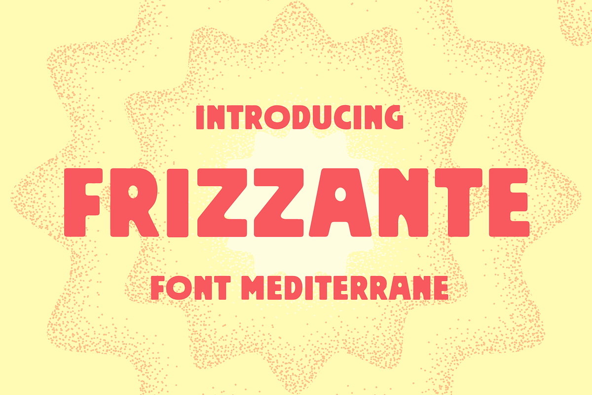 Frizzante Mediterranean Font, a Sans Serif Font by Wonder and Wander (Photo 1 of 5)