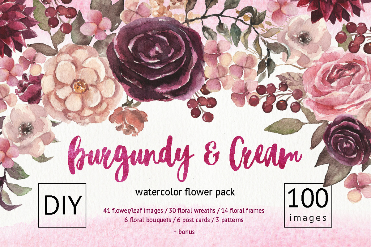 BUNDLE Whole Shop Watercolor Floral, a Decorative Illustration by Veris Studio (Photo 27 of 28)