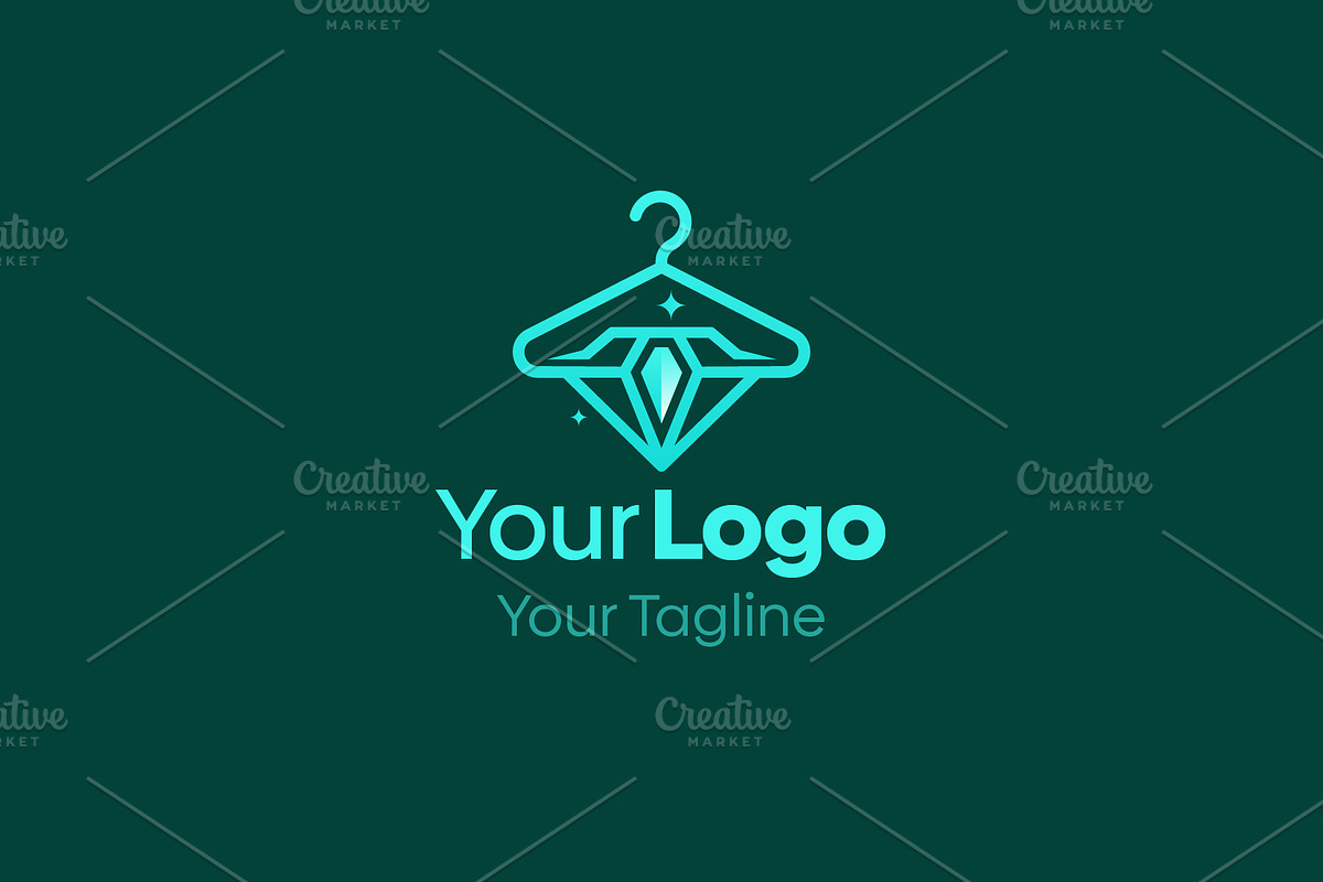 Gemstone Wear Logo Template, a Branding & Logo Template by Grapixy (Photo 2 of 3)