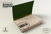 Booklet Passport Print MockUp, a Print Template by INCDesign (Thumbnail 5 of 10)