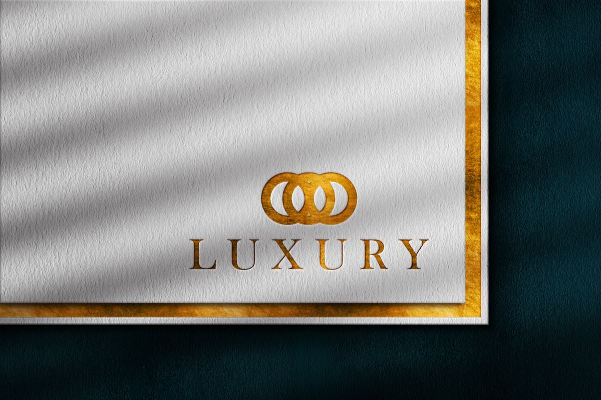 26 Luxury Logo Mockup with Shadow, a Mockup by aalfndi (Photo 19 of 30)