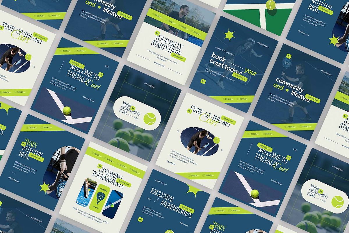 Padel Rally Court - Instagram Post preview 2