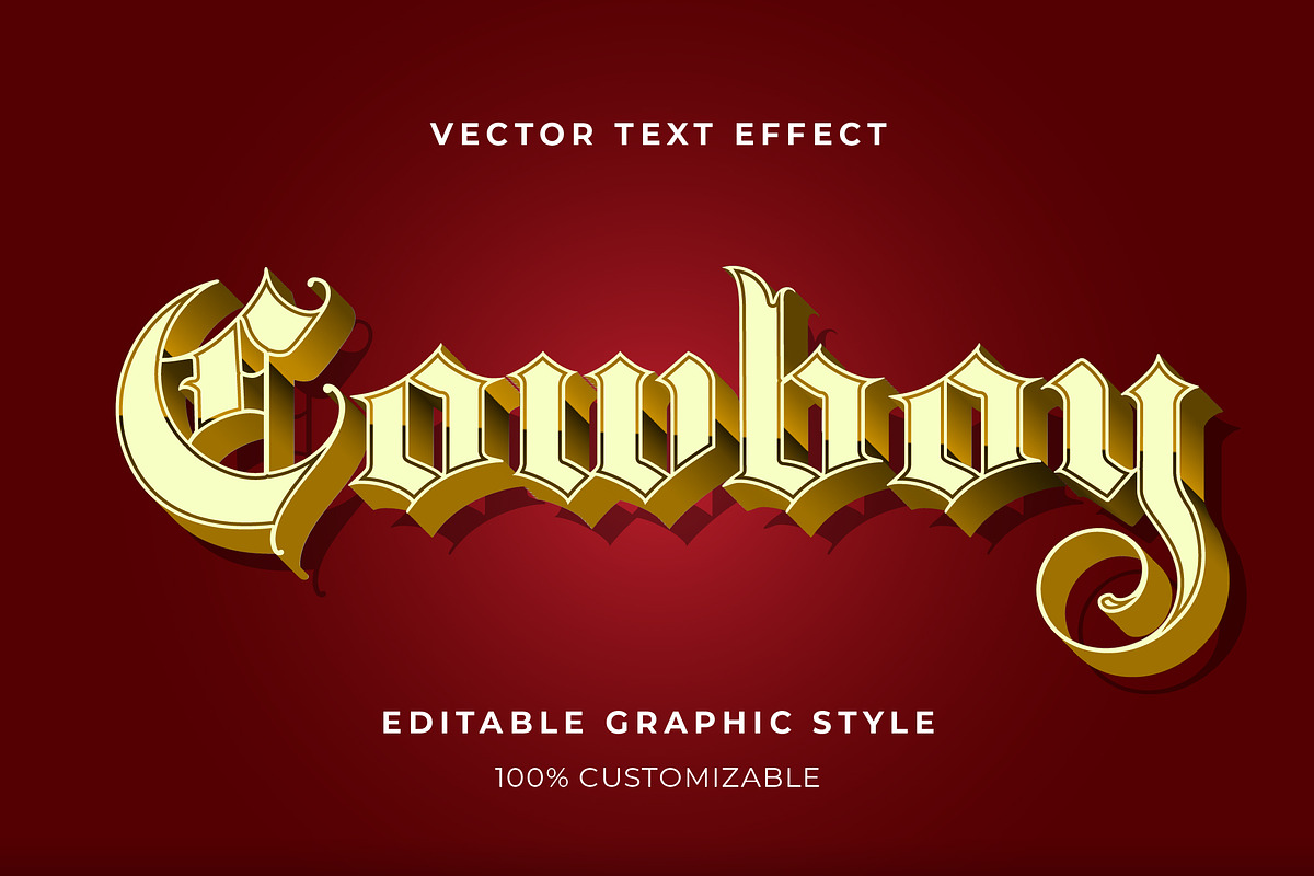 Golden Medieval Text Effect