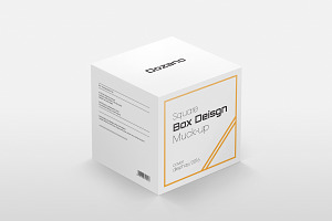 Package Box Mock-Up