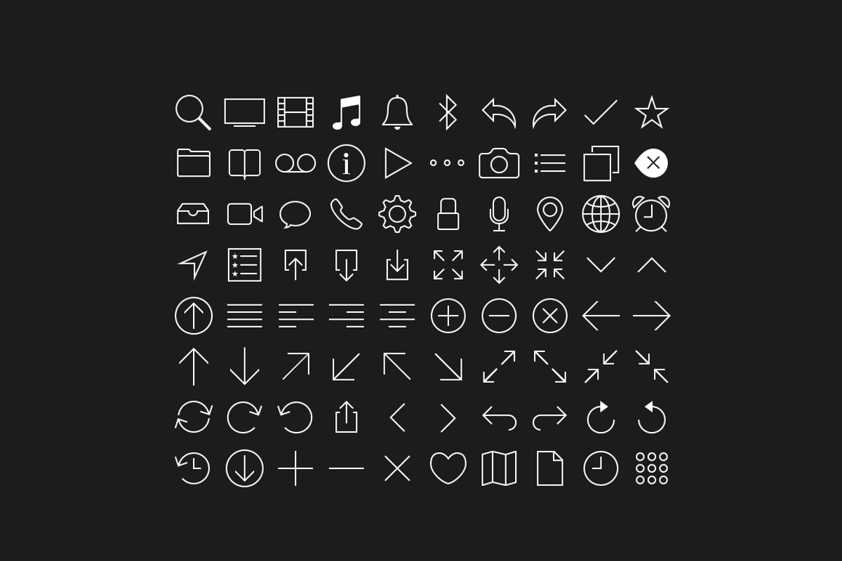 80 Line Icons Set, an Icon by Sayid (Photo 2 of 4)