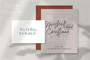 Silkstone - Handwritten Script Font