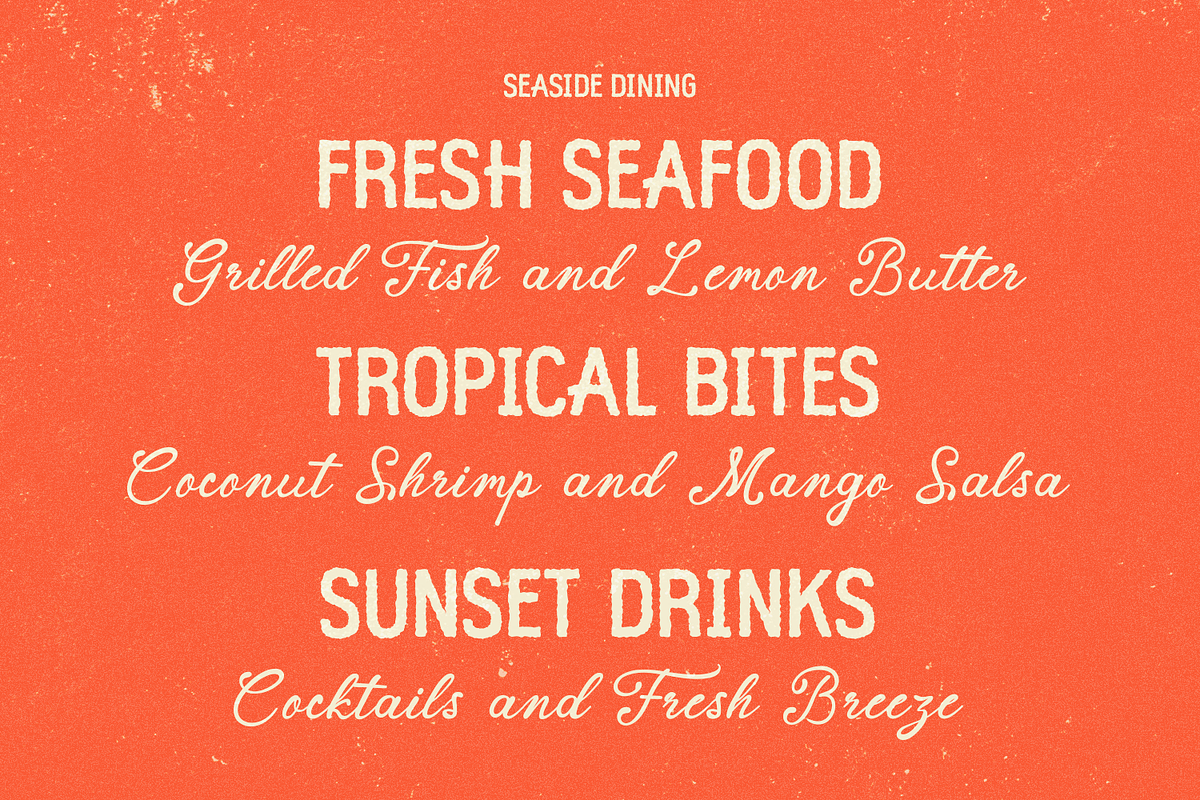 Coastal Memories - Vintage Font Duo, a Handwritten Font by Pixesia Studio (Photo 6 of 12)
